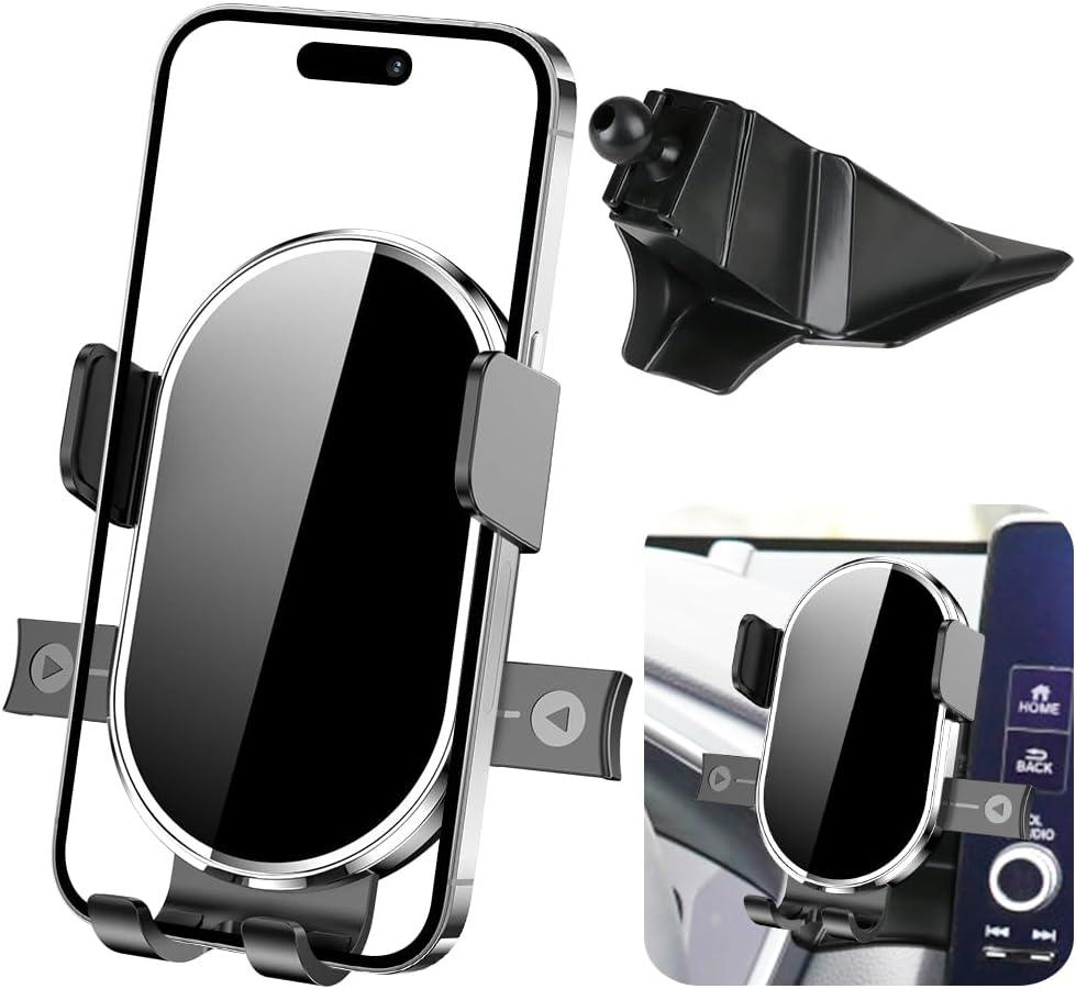 Car Phone Holder for Honda CRV CR-V 2023 2024 2025 2026，Honda CR-V Hybrid 2023 2024 2025 2026 Auto Accessories Navigation Bracket Interior Decoration Dashboard Cell Mobile Phone Mount case Accessory