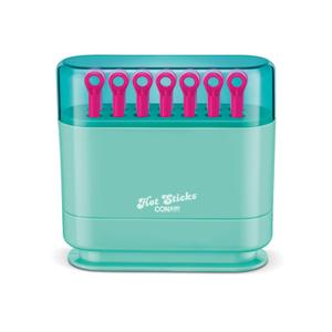 Conair Silicone Hot Rollers for Women, 14 Assorted Hot Sticks Hair Curlers with No Roller Clips Needed, 85Second Heat Up, For All Hair Lengths, Green