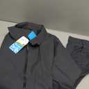 Men's Lightweight Jackets Light Windbreaker Full Zip Up Stylish Golf Coat Business Work Casual Dress, Dark Gray 2XL