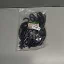 24" Adjustable Bungee Cords with Hooks, Flexibly Adjust from 6.5" to 24", Black Bungee Straps with Superior Elasticity & UV Resistance, Perfect for Cargo, Camping, Tents, Bike, Luggage, etc (9 Pcs)