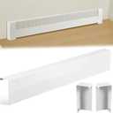 Tandefio 3 FT Baseboard Heater Cover with End Caps