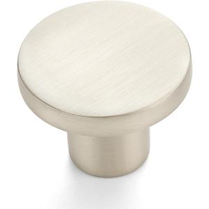 Ravinte 35 Pack Cabinet Knobs Brushed Nickel Kitchen Cabinet Knobs Round Dresser Drawer Pulls Closet Door Pulls 1-1/5 Inch