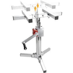Cabinet Lift Jack-Cabinet Mounting Brackets Made of Stainless Steel Bracket for Static Loads Up to 330lb Two Lifting Options for Cabinet Lift Jack-47.24in Total Height