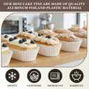 1000Pcs Oval Cake Paper Cups Grease Proof Cupcake Liners Boat Shape Paper Cups Bread Trays for Cake Balls Muffins Cupcakes Bread Loaf Pans for Baking