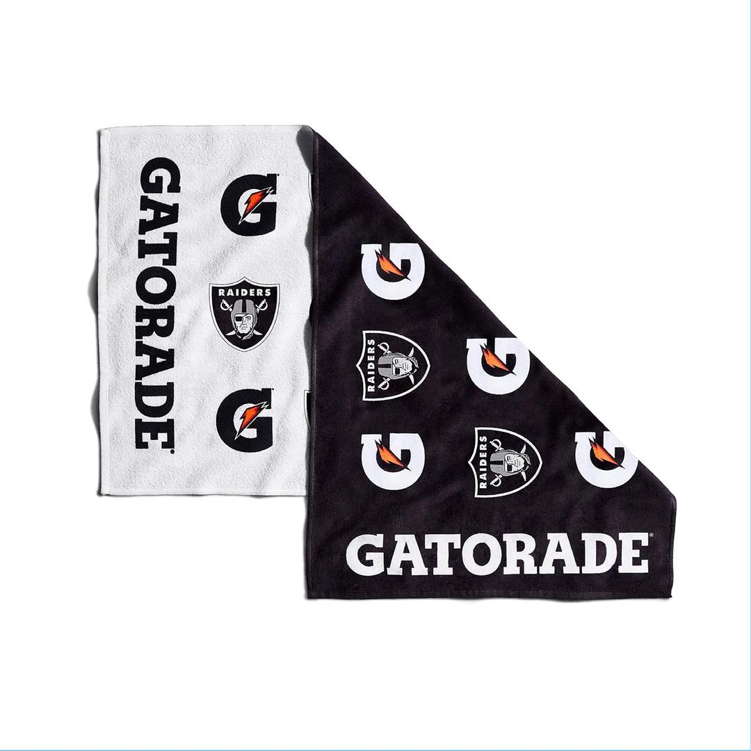 Gatorade Las Vegas Raiders Towel, 21" x 39”