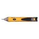 Klein Tools NCVT1P Voltage Tester, Non-Contact Low Voltage Tester Pen, 50V to 1000V AC, Audible and Flashing LED Alarms, Pocket Clip