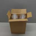 50 Pack 12OZ Clear Plastic Cups with Dome Lids and Sporks No Hole Disposable Fruit Cups for Dessert,Cupcake,Parfait,Pudding,Iced Cold Drinks,Snacks,Fruits,Bakeries,Ice Cream