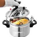 Pressure Pot, Aluminum Pressure Cooker, 3L/3.17Qt Capacity For Open Fire, Induction, Electric, Gas (3L/3.17Qt)