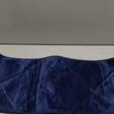 OLANLY Memory Foam Bath Mat 30x20, Ultra Soft and Absorbent Bathroom Rugs, Machine Washable, Comfortable Bath Carpet for Bathroom Floor, Tub and Shower, Navy