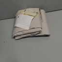 Veblandy 2 Pack Rectangle Tablecloth, 60x104 inch, Water Resistant Wrinkle Free Linen Textured Table Cloth Washable, Decorative Fabric Table Cover for Dining, Party and Camping, Beige