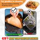 Disposable Paper Liners, 120 Pcs Square Airfryer Parchment Cooking Non-Stick Liner Accessories, Microwave Oven, Frying Pan, Oil-proof Air Fryers Filters Sheet for 2 3 4 4.5 Qt Baking Basket