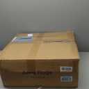 Soalmost Area Rug 10x12 Vintage Washable Living Room Large Carpet Non Slip Bedroom Indoor Office Dining Room Low Pile Thin Rug Brown