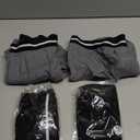 Washable Incontinence Underwear for Men, Cotton Boxer Brief, Light Absorbency 80ml Comfortable Leakproof Design, Feels Like Regular Underwear (4Pack, 2 Black+2 Gray, 2XL)