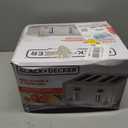 BLACK+DECKER 4-Slice Toaster, Stainless Steel, TR4900SSD