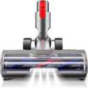 Large Roller Vacuum Brush Head Replacement Parts for Dyson v7 v8 v10 v11 v15 Motorhead Fluffy Animal Cyclone Absolute Direct Carpet Attachments with 4 LED Lights, V10slim / Ball Series NOT Compatible