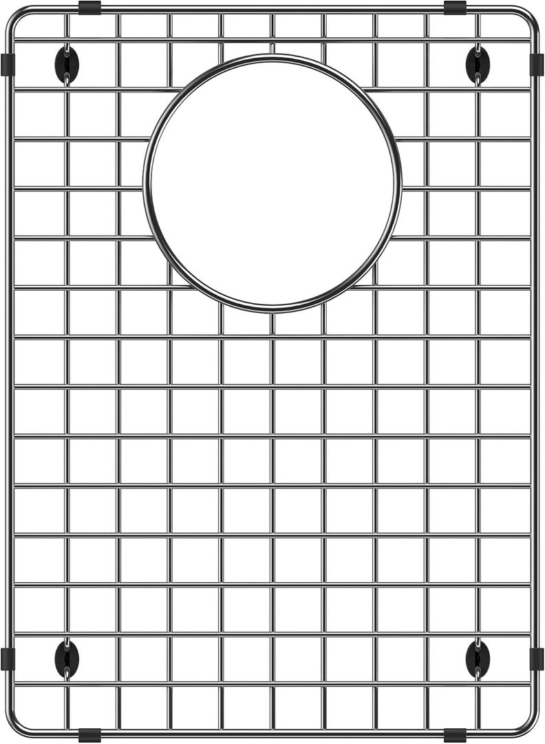 BLANCO 235919 Stainless Steel Bottom Grid for Liven SILGRANIT 60/40 Double Bowl Kitchen Sink (Small Bowl)