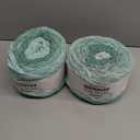 Bernat Baby Blanket Dappled Misty Jungle Green Yarn - 2 Pack of 300g/10.5oz - Polyester - 6 Super Bulky - 220 Yards - Knitting/Crochet