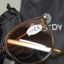 FEISEDY 2 Pack Stylish Reader Sunglasses for Women Fashion Lightweight UV400 Protection Full Lens Reading Glasses B0321