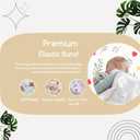 4 Pack Bassinet Sheets 21" x 35", Compatible with Amke, Ezebaby, Evolur Stellar and Mereryi Baby Bassinet, Soft and Skin-Friendly, Pink and Rabbit