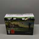 GimYaa Golf Putting mat Green Indoor and Outdoor with Auto Ball Return,Game Practice Golf Gifts for Home, Office, Backyard Indoor Golf and Outdoor Use, Crystal Velvet Mat (Green one hole version)