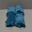 SONNACH Velvet Counter Stool Pub Chair Covers - Removable and Stretchable Slipcovers for a (4, Turqouise)