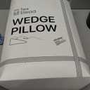 Wedge Pillow with Extra Bolster, Bed Wedge Pillow for Sleep Apnea, Acid Reflux Relief, Back Pain, After Surgery, 30 Degree Wedge Pillow for Sleeping Foam Wedge Cushion for Headboard (Gray)