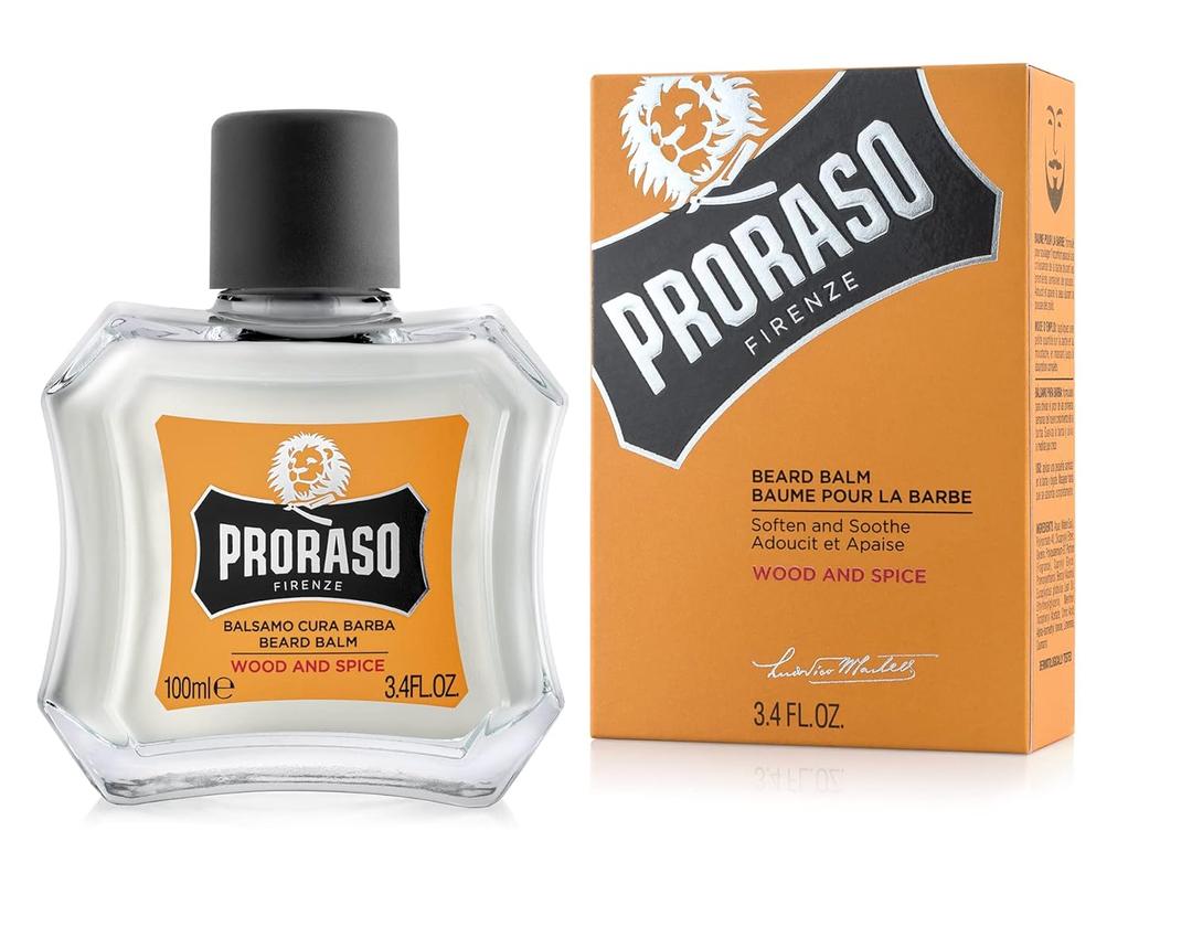 Proraso Beard Balm for Men, Nourish and Soften New Beard Growth and Short Beards