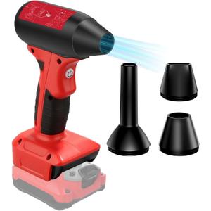 Cordless Leaf Blower,Jet Fan 130000 RPM Wind Speed,Compatible with Craftsman 20V Battery Powered - Lightweight Handheld Leaf Blower for Lawn Care, Yard, Patio Blowing Leavs Dust, Sideway Cleaning