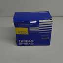 THREAD SPREAD 100% Egyptian Cotton Pillow Cases - 1000 Thread Count Queen/Standard Size Set of 2, Soft & Breathable Extra Long Staple Sateen Weave Cotton Pillow Covers for Bed - Sand