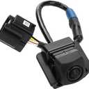 Rear View Back Up Wide Angle Camera Park Assist Reverse Camera - Compatible for Honda Civic 1.5L / 2.0L L4 - Gas 2016-2017 - Replace Part 39530TBAA01