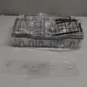 EUDELE 5-Pack Rustproof Stainless Steel Shower Caddy – No Drill Adhesive Bathroom Organizer with Large Capacity, Spacious Shower Shelves for Inside Shower, Kitchen & Home Decor Storage-XL Size