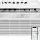 LG 8000 BTU Window Air Conditioner [2024 New] Remote Control WiFi Enabled App Washable Filer Ultra-Quiet Cools 350 Sq. ft for Small & Medium Room AC Unit air conditioner Easy Install White LW8024RSMX