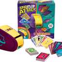 Mattel Games UNO Flip Attack Card Game with Launcher Unit & Double-Sided Deck for Kids, Families & Parties, 2-10 Players Ages 7+