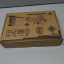 WaRiot Automatic Electric Squirt Gun for Adults Kids, Automatic Squirt Gun with 26FT Range, Super Blaster Soaker High Capacity Pistol for Beach Swimming Toy LED Electric Water Gun (1BK) (Black)