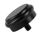 Finials for Curtain Rods 1 Inch or 7/8 Inch, Drapery Rod Ends, Black Replacement End Cap Only with M6 Standard Screw
