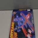 Cool Airplane Launcher Toy with Glowing Eyes & Web-Pattern Wings,2 Flight Modes Outdoor Games for Kids,Boys Toys Age 3-12,Birthday Gifts for 3 4 5 6 7 8 9 10 11 12 Year Old,Kids Gift(Red&Blue&Black)