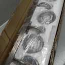 Brushed Nickel 6-Light Bathroom Vanity Light - Over Mirror, Chrome Finish