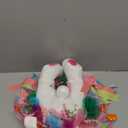 Interactive Easter Wreath with Moving Bunny Butt, Battery-Powered Animated Door Decor with Sound