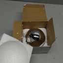 Mercury Glass Ball Lamp with Timer, Silver Cordless Glass Orb Christmas Decor Globe Led Table Light, Modern Light Up Battery Operated Sphere Night Light for Home Bedroom Indoor Decor, Small (4.8 Inch without Timer)