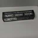 350LBS Electric Magnetic Door Lock, 180Kg Electromagnetic Electronic Magnetic Force Door Lock for Access Control Single Door DC12V Fail Safe NC Type