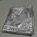 Clear Tarp 3x6ft Clear Tarps Heavy Duty Water Resistant,14Mil Thickened Transparent Tear Resistant PVC Vinyl Tarpaulin Enclosurewith Grommets and Reinforced Edges for Patio,Porch and Outdoor (3x6ft-14Mil(0.9x1.8m))