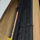 Twin Size Metal Bed Frame Parts, Black