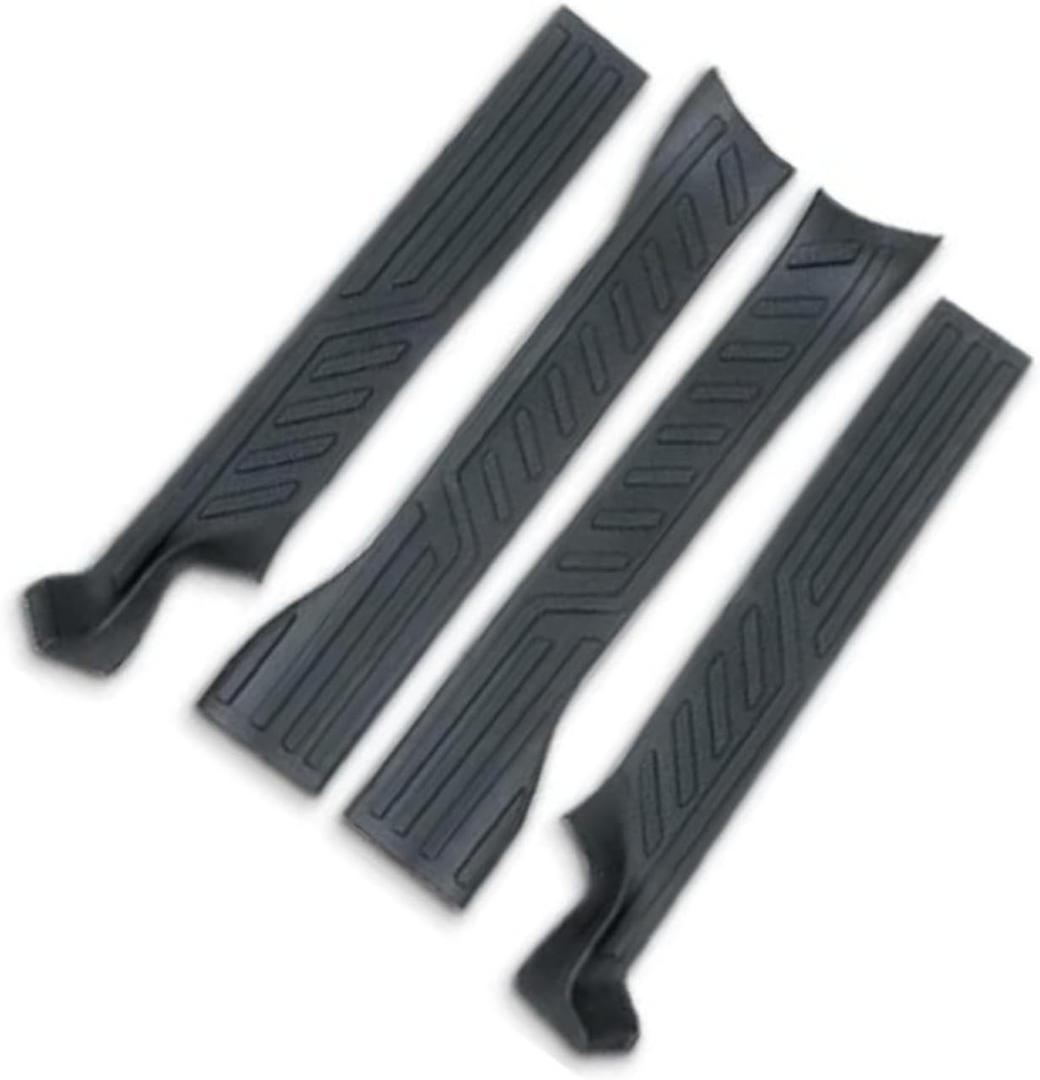 For Ford for Bronco for Sports 2021 2022+ Car Door Sill Protectors Scuff Plate Cover Edge Guards Interior Accessories 4Pcs ABS