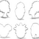 Keewah Girl Face Cookie Cutter Set - 6 Piece - Stainless Steel