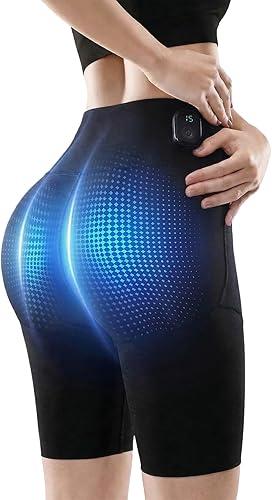 EMS Glute Toning Shorts for Women, Wireless Butt & Hip Workout, Reusable & Machine Washable, Free 30-Day AI Coaching XL