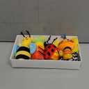 Infinno Baby Wrist Rattle Socks and Foot Finder Set, Perfect Baby Toys for 0-12 Months Newborn Boys and Girls As Shower Gifts, Garden Bug Series (One size fits all)