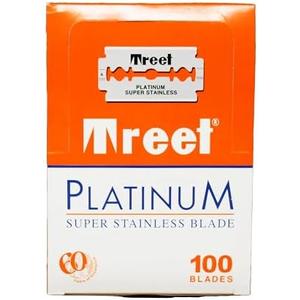 100 Treet Platinum Shaving Blades