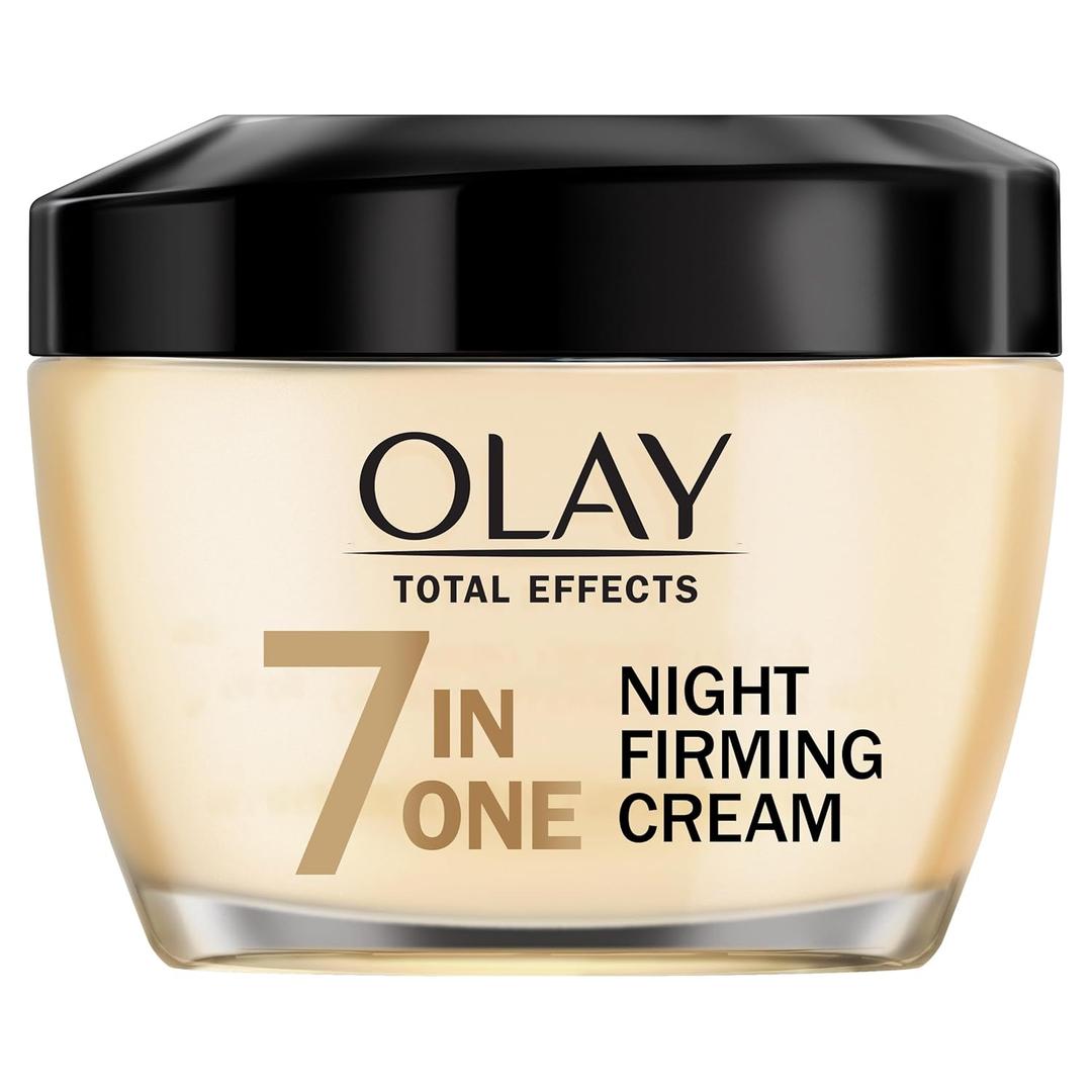 Olay Total Effects Night Firming Cream Face Moisturizer, 1.7 oz