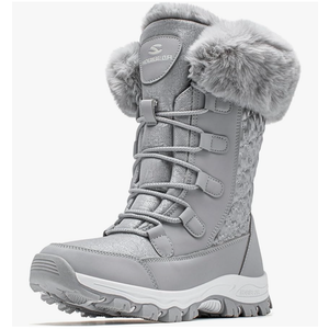 HOBIBEAR Girls Winter Snow Boots 41