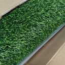 Artificial Grass Rug 2 ft x 6 ft, Synthetic Fake Grass Turf Mat for Indoor Outdoor Garden Home Decor, 0.8" Pile Height